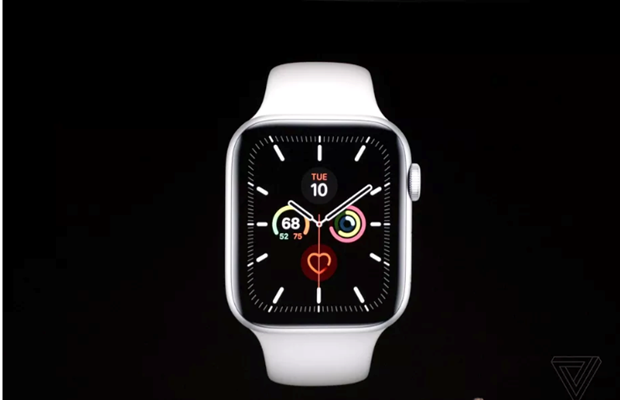Apple Watch Serie 5. (Nguồn: The Verge).