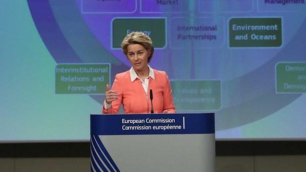 Chủ tịch Ủy ban châu Âu (EC) Ursula von der Leyen. (Nguồn: Reuters).