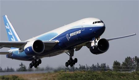 Máy bay Boeing 777. Ảnh: Reuters.