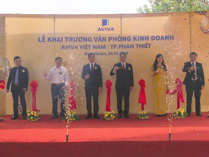 Sự kiện khai trương Văn phòng kinh doanh tại TP. Phan Thiết, Bình Thuận thể hiện cam kết đầu tư lâu dài của Aviva Việt Nam tại thị trường Việt Nam.