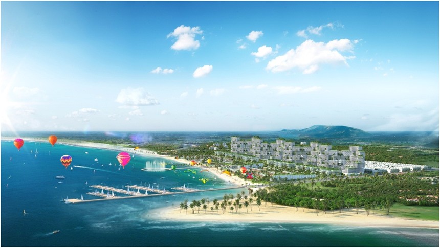 Tổ hơp du lịch - giải trí - nghỉ dưỡng & thể thao biển Thanh Long Bay do Tập đoàn Nam Group phát triển và DKRA Vietnam làm Tổng đại lý tiếp thị & phân phối.