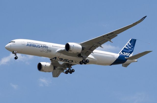 Máy bay Airbus, một trong những mặt hàng của EU bị Mỹ đánh thuế (Ảnh: Airbus).