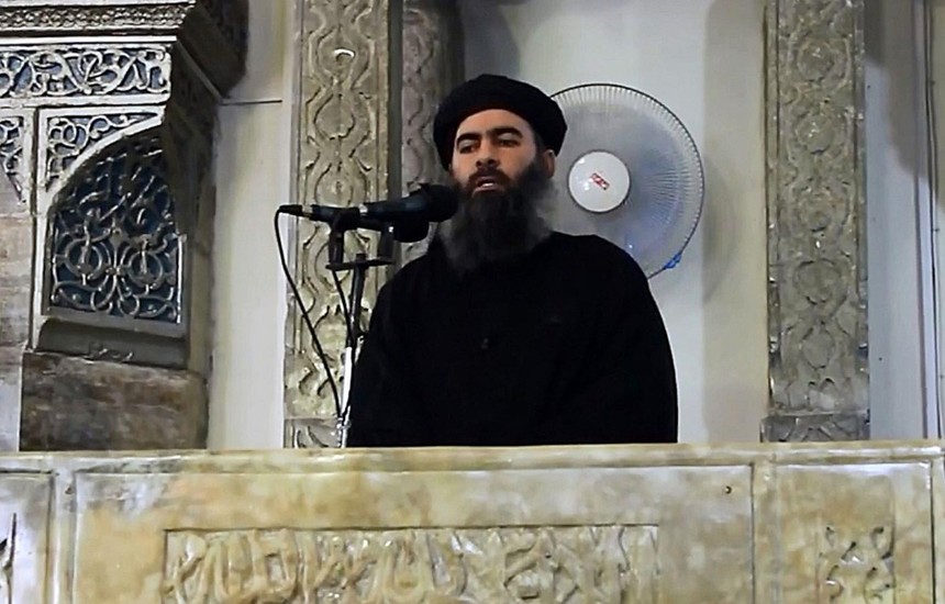 Thủ lĩnh tối cao IS Abu Bakr al-Baghdadi.