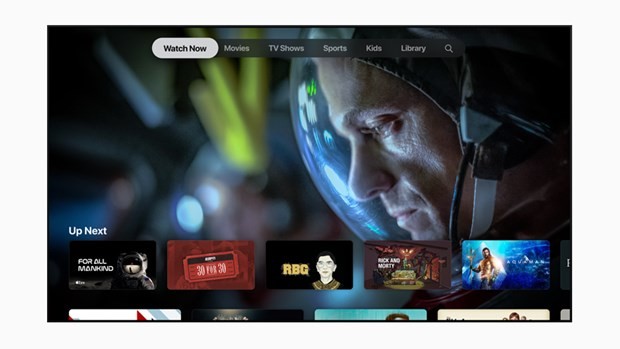 Giao diện dịch vụ Apple TV Plus. (Nguồn: apple.com).