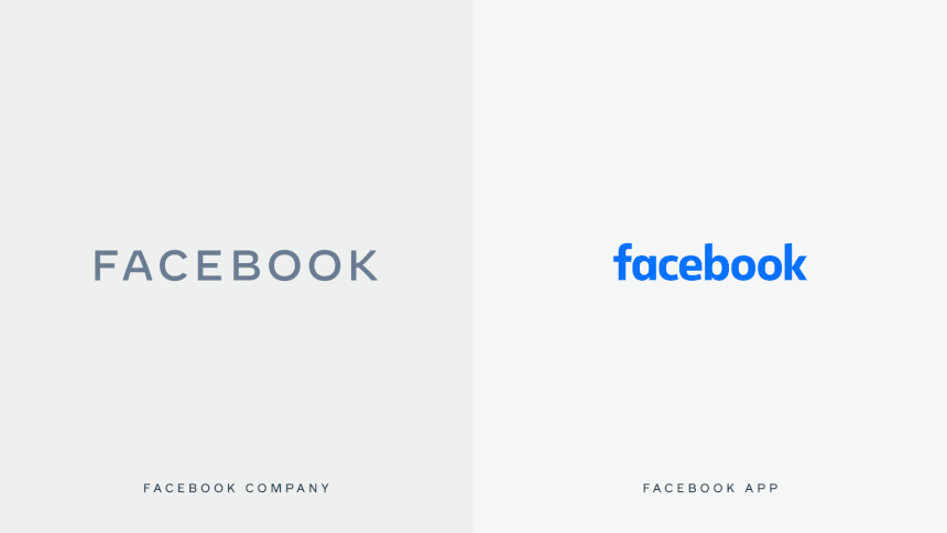 Facebook có logo mới viết hoa và nhiều màu sắc liên quan đến các sản phẩm của công ty hơn.