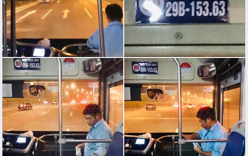 Xí Nghiệp xe buýt Yên Viên đã đình chỉ phụ xe có hành vi chưa chuẩn mực với hành khách.