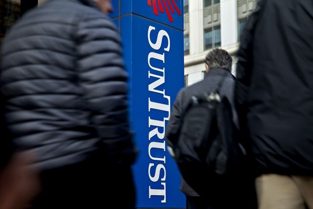 BB&T-SunTrust sáp nhập thành ngân hàng thương mại lớn thứ sáu của Mỹ. (Nguồn: Bloomberg)
