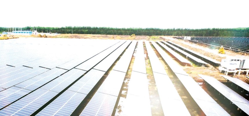 Nhà máy năng lượng mặt trời BCG CME Long An 1 có tổng công suất 40,6 MWp.