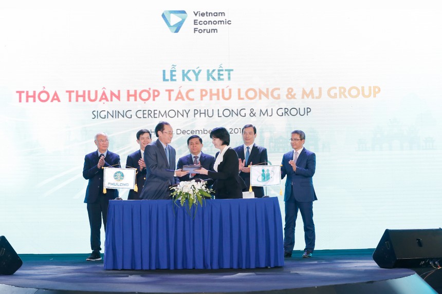 Phú Long ký hợp tác với tập đoàn MJ.