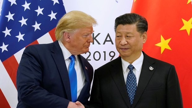 Mỹ đang đến gần một thoả thuận thương mại với Trung Quốc. (Ảnh: Sky News)