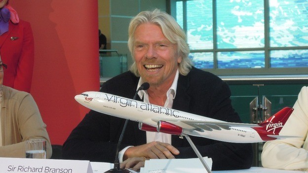 Nhà sáng lập Virgin Group Richard Branson.