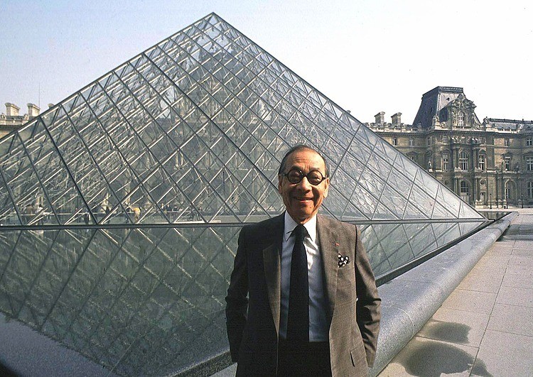 Kiến trúc sư người Mỹ gốc Hoa Bối Duật Minh, người thiết kế bảo tàng kính Louvre, qua đời năm 102 tuổi. Ảnh: Britannica.