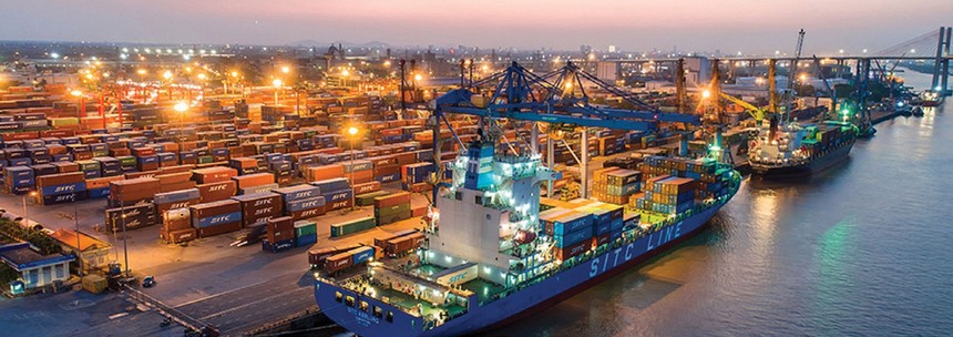 Cảng Đình Vũ đã và đang tiến tới mục tiêu trở thành cảng container chuyên nghiệp, hiện đại, có vị thế dẫn đầu khu vực miền Bắc.
