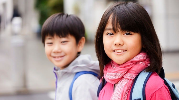 Trẻ Nhật có tỷ lệ béo phì rất thấp. Ảnh: joursa.