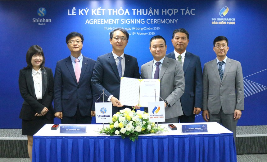 Bảo hiểm PJICO và Ngân hàng Shinhan Việt Nam ký kết thỏa thuận hợp tác