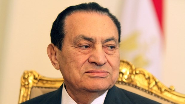 Cựu Tổng thống Ai Cập Hosni Mubarak. (Ảnh: Sky News).