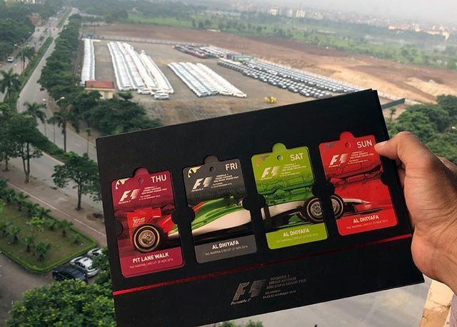 Toàn bộ vé chặng đua F1 tại Hà Nội sẽ được giữ nguyên giá trị.