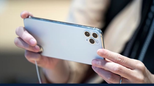 Điện thoại iPhone 11 Pro của Apple. (Nguồn: Getty Images).
