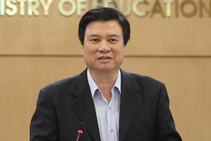 Thứ trưởng Giáo dục và Đào tạo Nguyễn Hữu Độ. Ảnh: MOET.