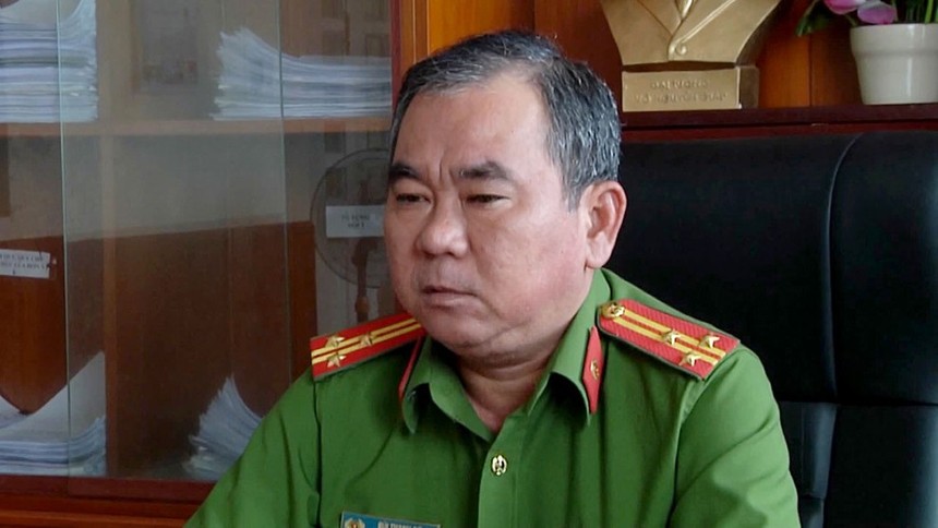 Thượng tá Bùi Thanh Sơn.