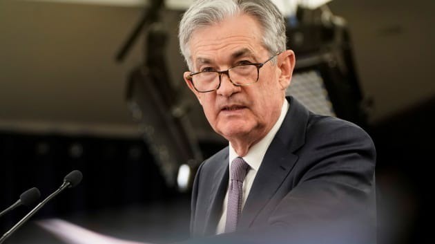 Chủ tịch Cục Dự trữ Liên bang Mỹ (Fed) Jerome Powell trong một sự kiện vào ngày 11/12/2019. Ảnh: Reuters.