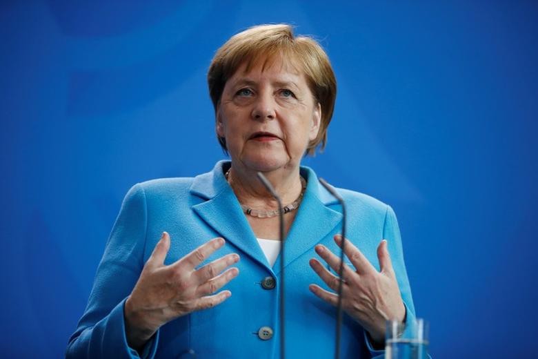 Thủ tướng Đức Angela Merkel. Ảnh: Reuters.