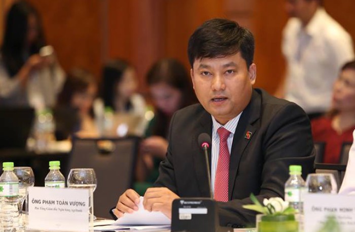 Ông Phạm Toàn Vượng, Phó tổng giám đốc Agribank.