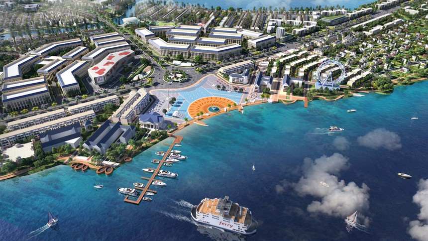 Dự án Aqua City với quy mô gần 1.000 ha tọa lạc tại tâm điểm kết nối giao thông liên vùng phía Đông TP.HCM.
