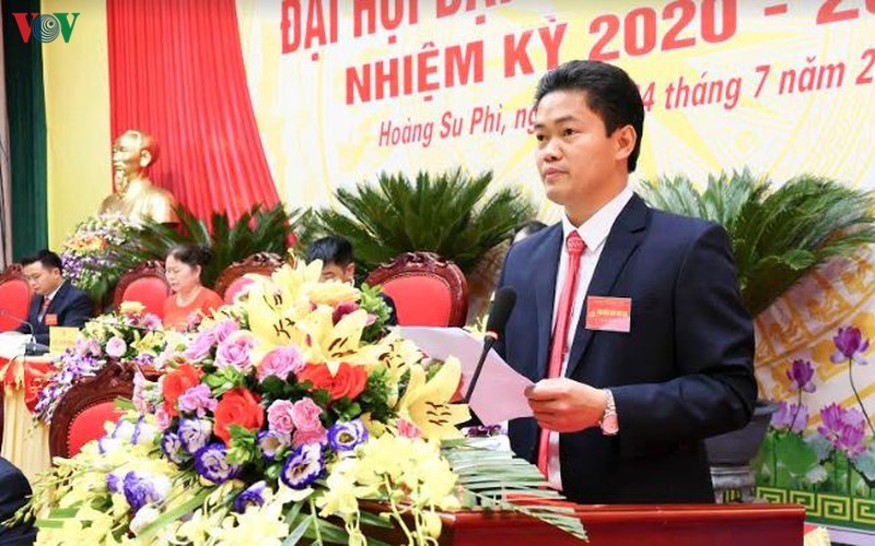 Với tỷ lệ phiếu bầu đạt 99,33%, ông Vũ Mạnh Hà, Bí thư Huyện ủy khóa XX, đã được bầu tái cử làm Bí thư  XXI, nhiệm kỳ 2020 - 2025.