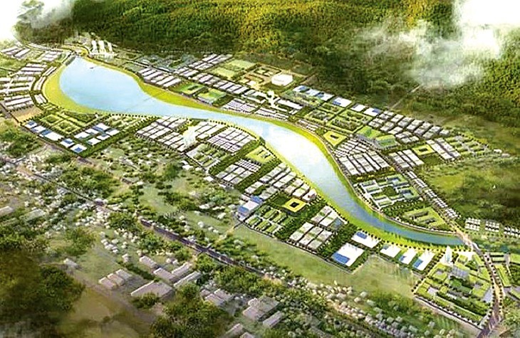 Phối cảnh dự án Khu đô thị Long Vân.