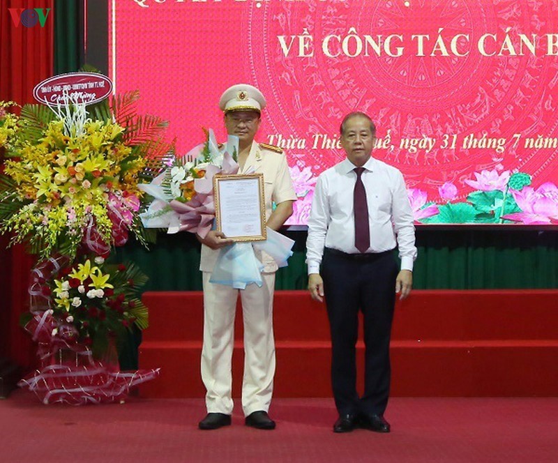 Thượng tá Nguyễn Thanh Tuấn giữ chức vụ Giám đốc Công an tỉnh Thừa Thiên Huế.