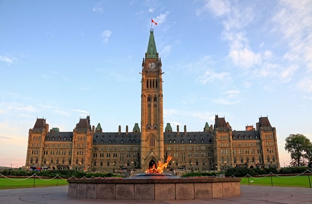 Tòa nhà Quốc hội Canada. (Ảnh: Britannica).