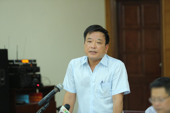 Ông Võ Tiến Hùng, Tổng Giám đốc Công ty TNHH MTV Thoát nước Hà Nội