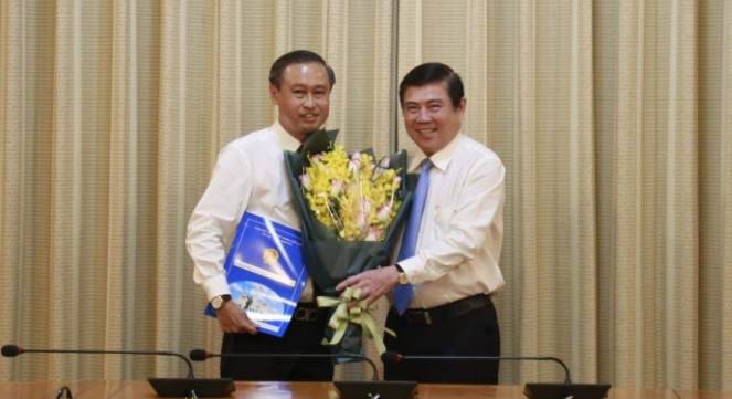 Ông Huỳnh Thanh Nhân nhận nhiệm vụ mới tại Sở Nội vụ TPHCM.