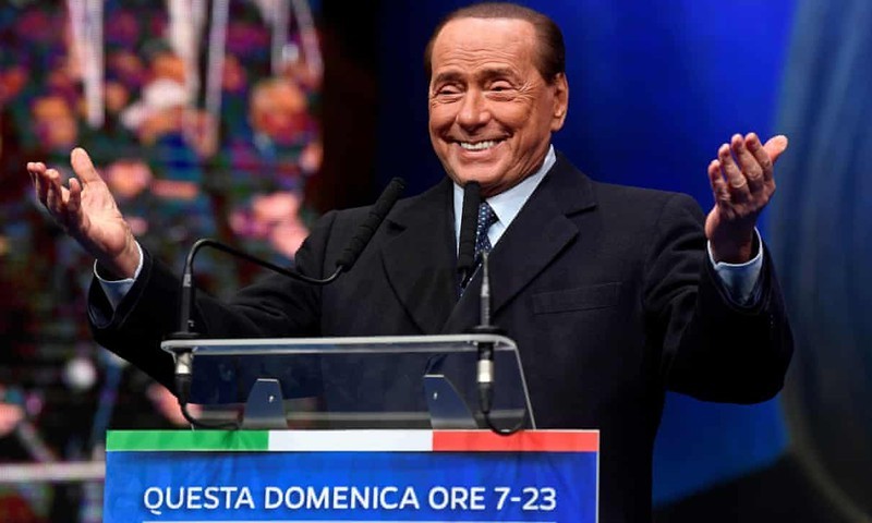 Cựu Thủ tướng Italy Silvio Berlusconi. Ảnh: Reppublica.