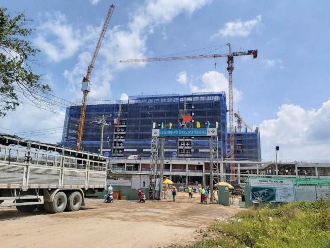 Dự án Bệnh viện Đa khoa tỉnh Tiền Giang dự kiến hoàn thành, đưa vào hoạt động trong năm 2021.