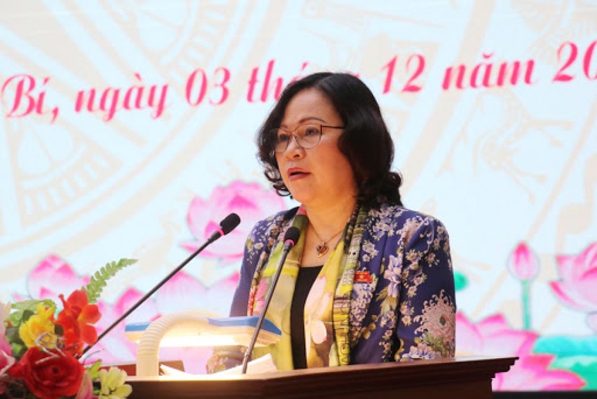 Bà Ngô Thị Minh - Tân Thứ trưởng Bộ Giáo dục và Đào tạo.