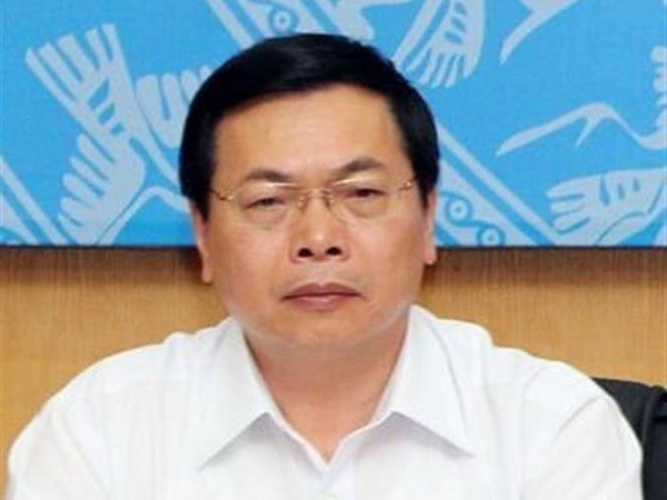 Ông Vũ Huy Hoàng, cựu Bộ trưởng Bộ Công Thương. (Ảnh: TTXVN).
