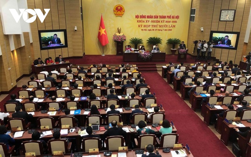 Kỳ họp thứ 16 HĐND TP Hà Nội họp về công tác nhân sự. (ảnh minh họa).