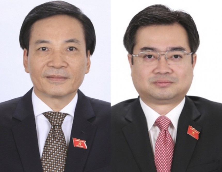 Ông Nguyễn Thanh Nghị (ảnh phải); Ông Trần Văn Sơn (ảnh trái). Ảnh: VPCP.