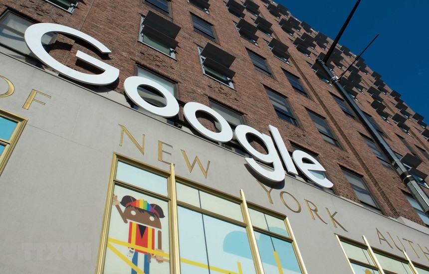 Văn phòng của Google tại New York, Mỹ. (Ảnh: AFP/TTXVN).