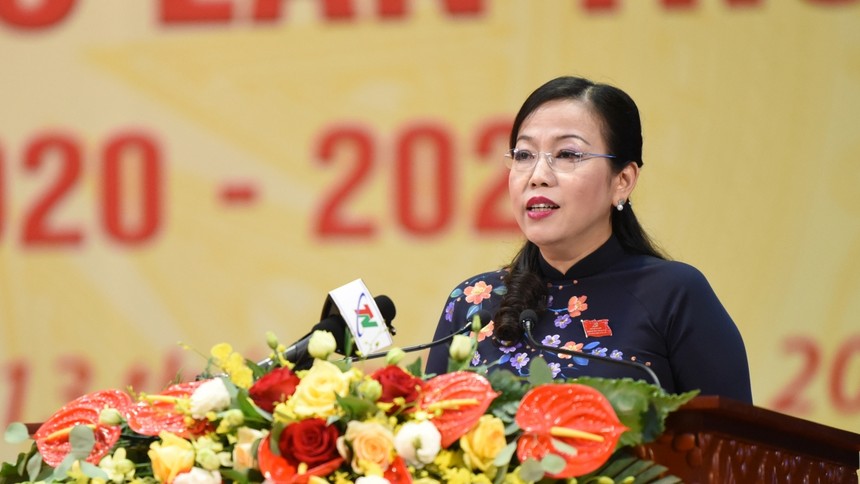 Bà Nguyễn Thanh Hải tái đắc cử chức vụ Bí thư Tỉnh ủy Thái Nguyên.