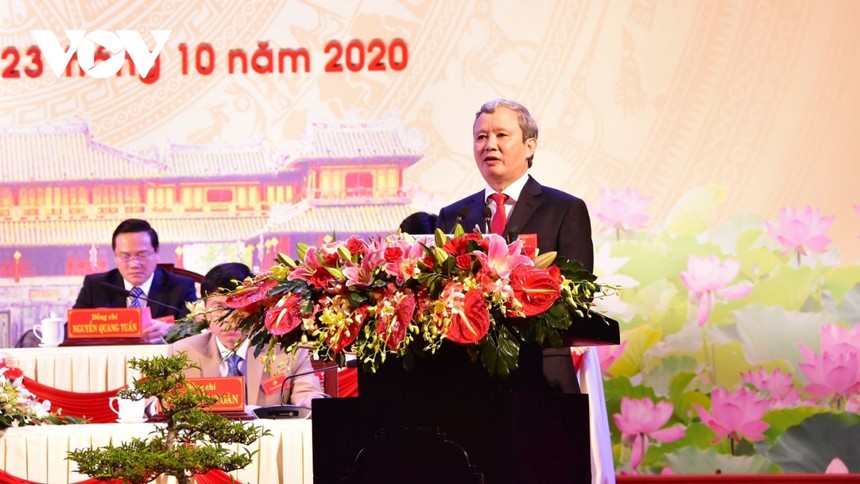 Ông Lê Trường Lưu tái đắc cử Bí thư Tỉnh ủy Thừa Thiên Huế, nhiệm kỳ 2020-2025.