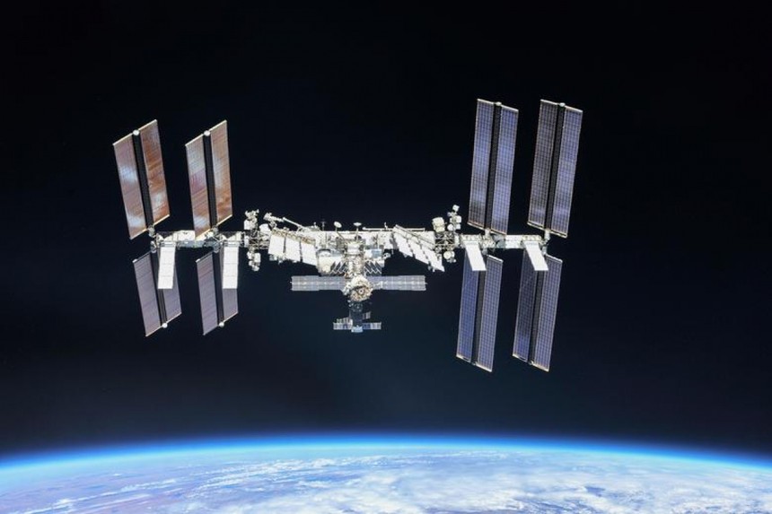 Trạm Vũ trụ Quốc tế (ISS). Ảnh: Reuters.
