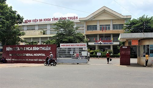 Bệnh viện Đa khoa Bình Thuận. (Nguồn: Báo Bình Thuận).
