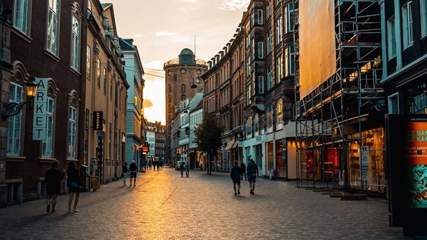 Một góc thủ đô Copenhagen của Đan Mạch. (Nguồn: Neweuropetours).