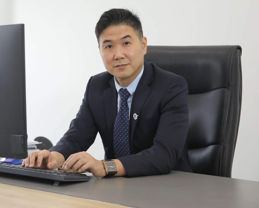 Ông Lê Hoài An, Tổng Giám đốc Công ty cổ phần Gạch Khang Minh.