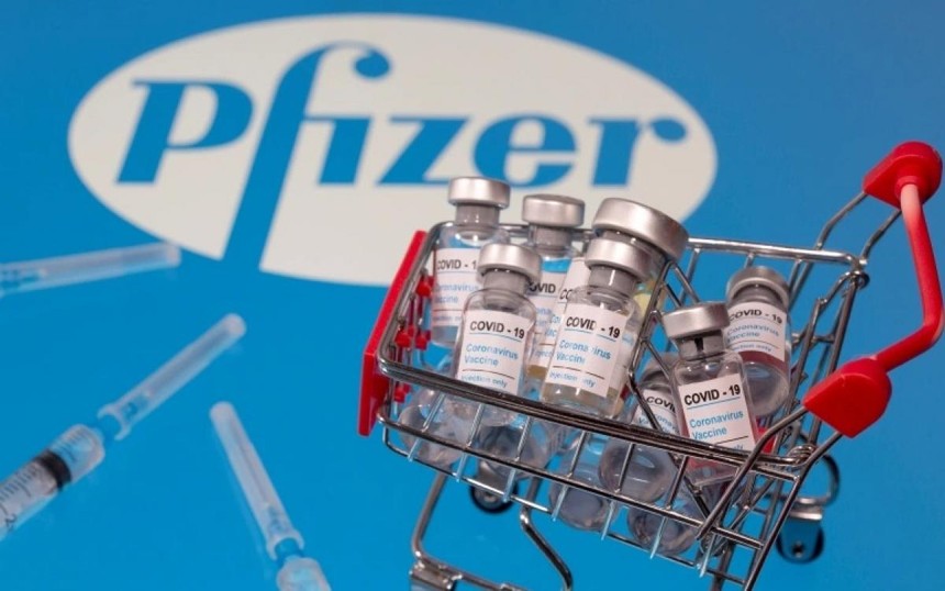 Vaccine Pfizer. Ảnh: Al Jazeera.