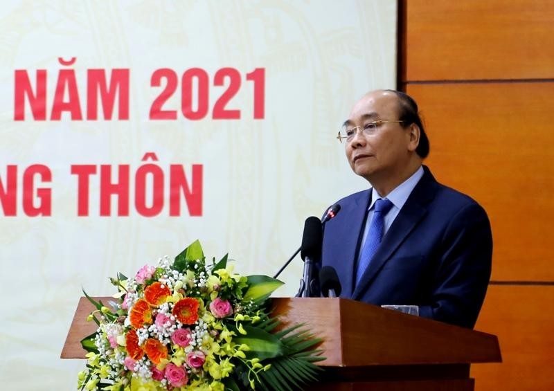 Thủ tướng Chính phủ Nguyễn Xuân Phúc cho biết: Năm 2020, Việt Nam vẫn giữ mức tăng trưởng 3% GDP, mức cao nhất khu vực châu Á Thái Bình Dương (Ảnh: Hồ Hạ).
