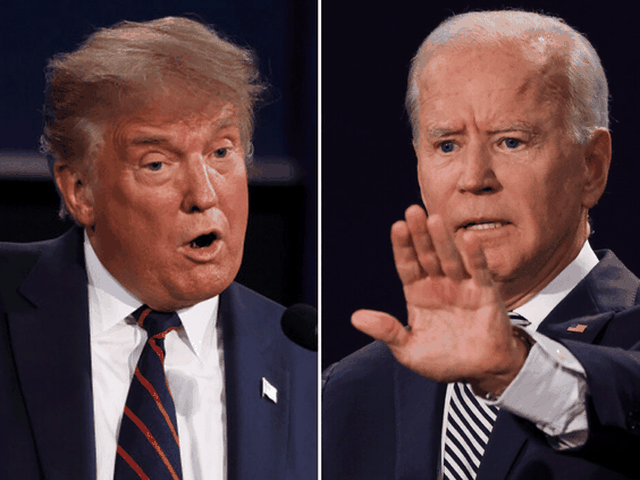 Tổng thống Mỹ Donald Trump và Tổng thống đắc cử Joe Biden (Ảnh: Getty).